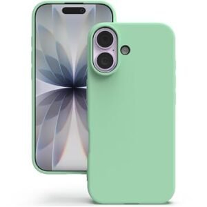 YATWIN Silicone Case for iPhone 17, Soft-Touch, Shockproof, DustProof, Antiskid Phone Cover for Apple iPhone 17